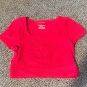 Wild Fable Bright Pink workout top
